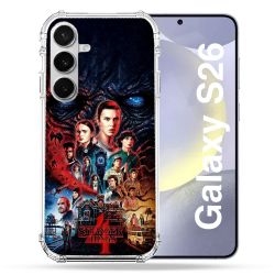 Coque Renforcée Pour Samsung Galaxy S26 Stranger Things Affiche 4