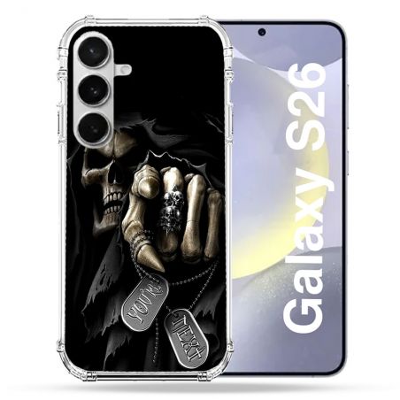 Coque Renforcée Pour Samsung Galaxy S26 Tete de Mort Your Next