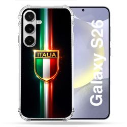 Coque Renforcée Pour Samsung Galaxy S26 Voyage Italie 3 sur Noir