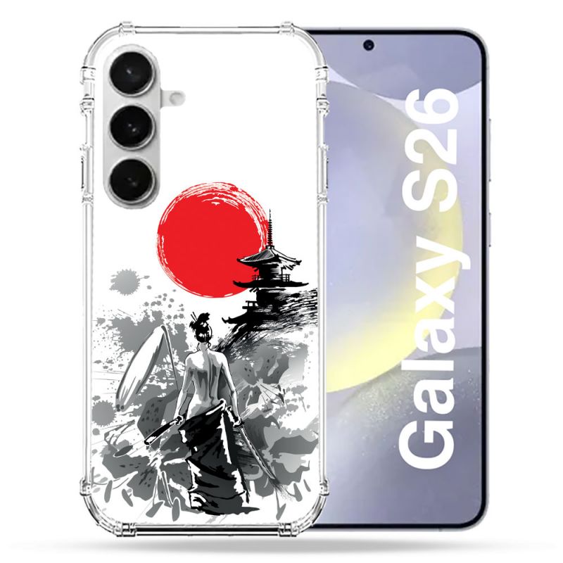 Coque Renforcée Pour Samsung Galaxy S26 Voyage Japon Femme
