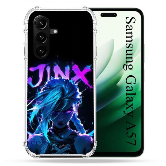 Coque Renforcée Pour Samsung Galaxy A57 5G Arcane Jinx Night