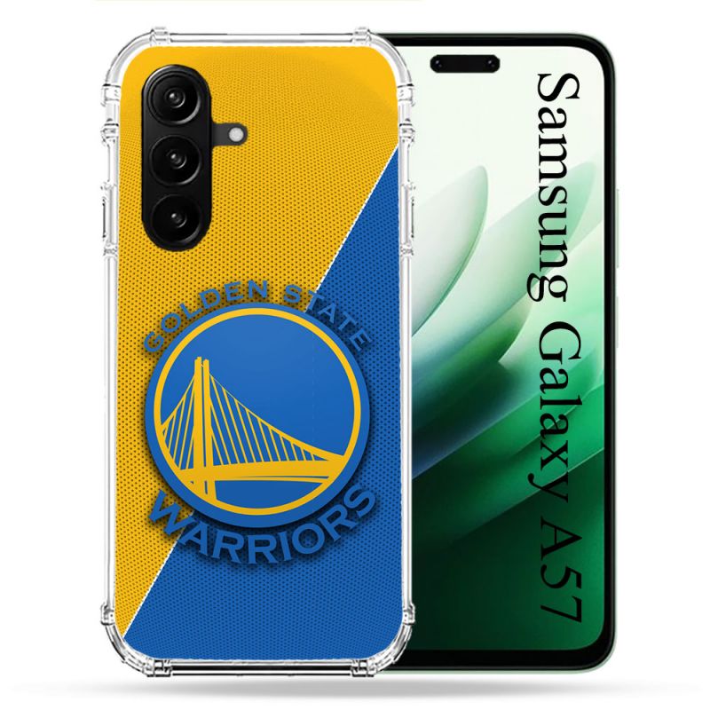 Coque Renforcée Pour Samsung Galaxy A57 5G Basket Golden State Warriors