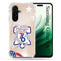 Coque Renforcée Pour Samsung Galaxy A57 5G Basket Philadelphia 76ers