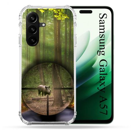 Coque Renforcée Pour Samsung Galaxy A57 5G Chasse Sanglier Viseur