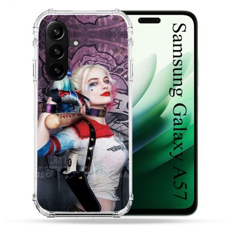 Coque Renforcée Pour Samsung Galaxy A57 5G Harley Quinn Batte