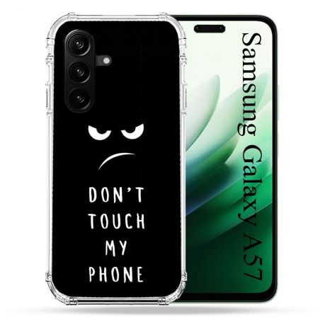 Coque Renforcée Pour Samsung Galaxy A57 5G Humour Don't Touch