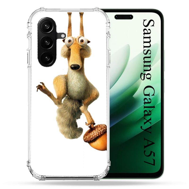 Coque Renforcée Pour Samsung Galaxy A57 5G L'âge de Glace Scratch Suspendu