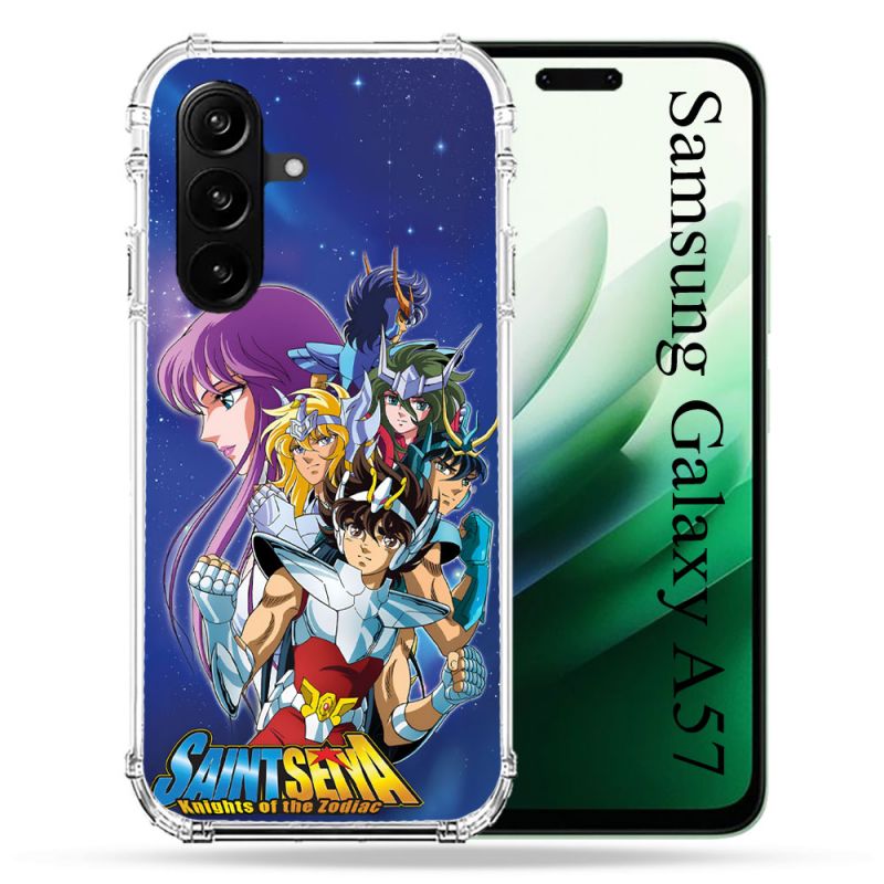 Coque Renforcée Pour Samsung Galaxy A57 5G Les Chevaliers Du Zodiaque