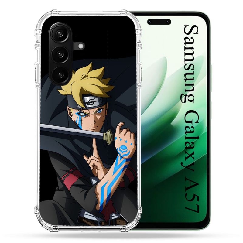 Coque Renforcée Pour Samsung Galaxy A57 5G Manga Boruto Tatouage