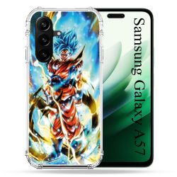 Coque Renforcée Pour Samsung Galaxy A57 5G Manga Dragon Ball Sangoku Blanc