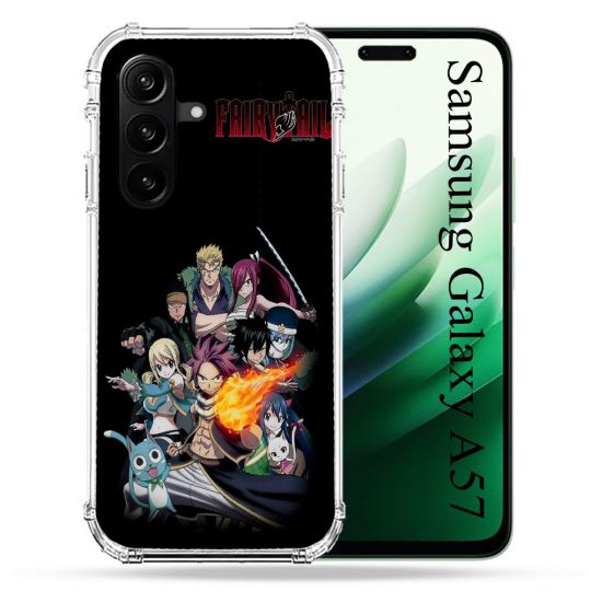 Coque Renforcée Pour Samsung Galaxy A57 5G Manga Fairy Tail Logo Team
