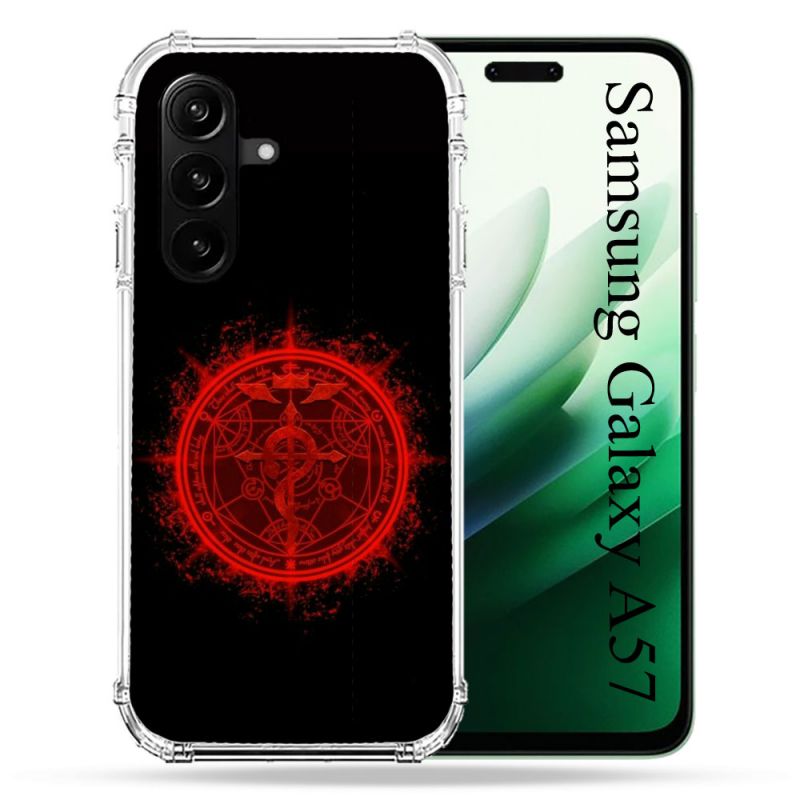 Coque Renforcée Pour Samsung Galaxy A57 5G Manga Fullmetal Alchemist Logo