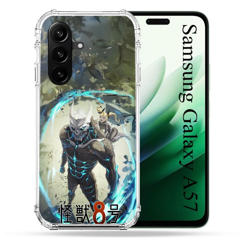 Coque Renforcée Pour Samsung Galaxy A57 5G Manga Kaiju N° 8 Kafka Hibino