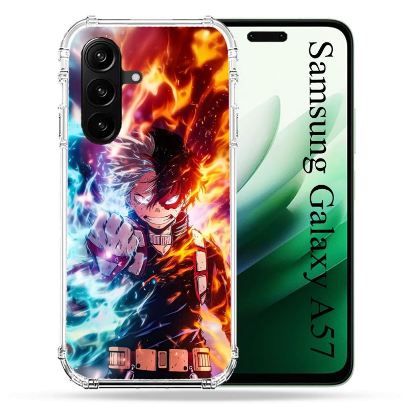 Coque Renforcée Pour Samsung Galaxy A57 5G Manga My Hero Academia Shoto Portrait