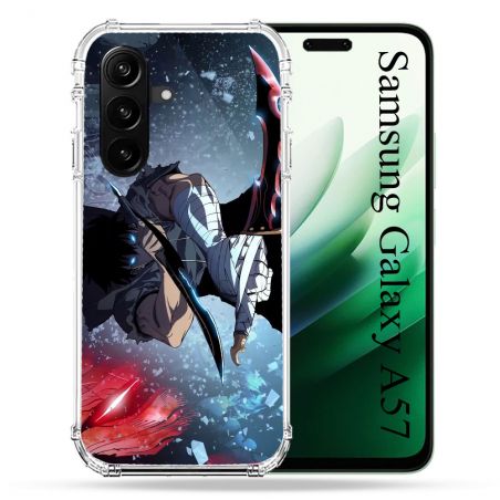 Coque Renforcée Pour Samsung Galaxy A57 5G Manga Solo Leveling Sung Epee