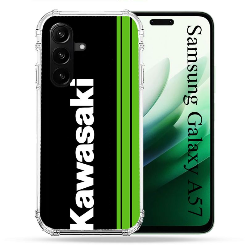 Coque Renforcée Pour Samsung Galaxy A57 5G Moto Kawasaki
