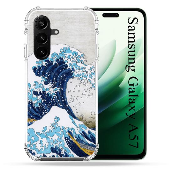 Coque Renforcée Pour Samsung Galaxy A57 5G Peinture La Grande Vague