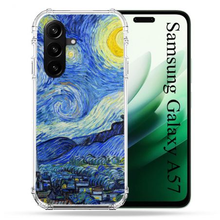 Coque Renforcée Pour Samsung Galaxy A57 5G Peinture La nuit étoilée