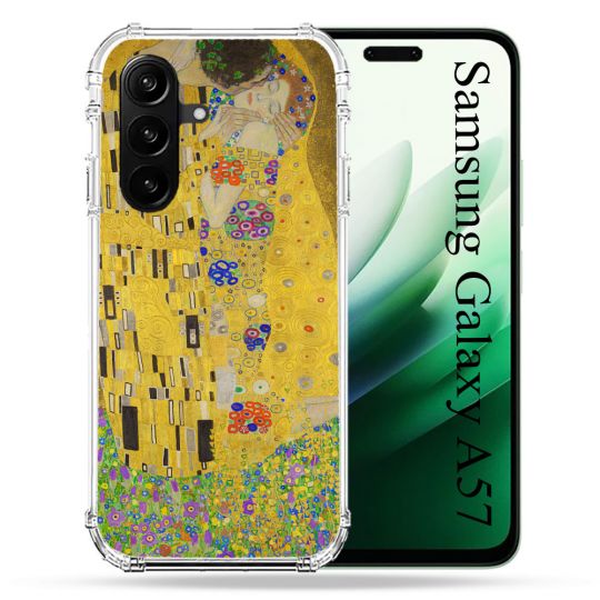 Coque Renforcée Pour Samsung Galaxy A57 5G Peinture Le Baiser