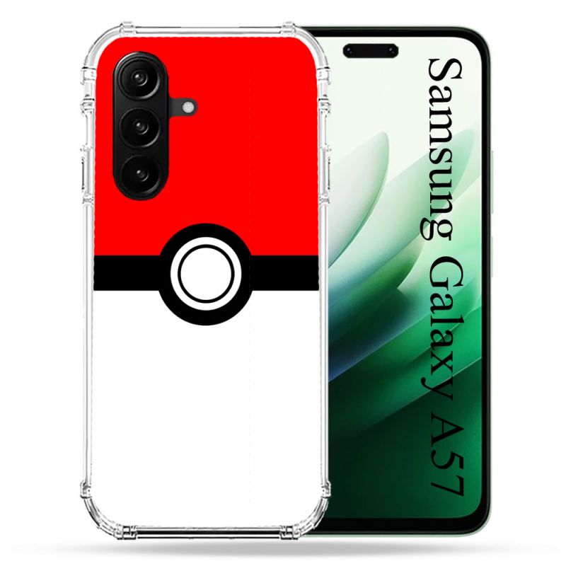 Coque Renforcée Pour Samsung Galaxy A57 5G Pokemon Pokeball