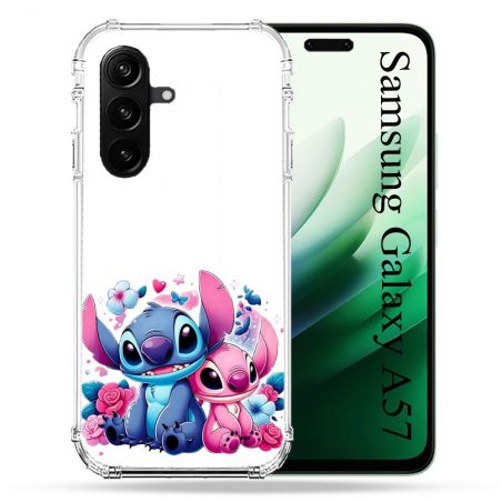 Coque Renforcée Pour Samsung Galaxy A57 5G Stitch Love
