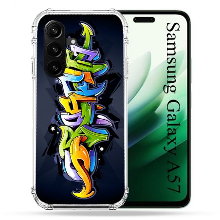Coque Renforcée Pour Samsung Galaxy A57 5G Street Art Graffiti