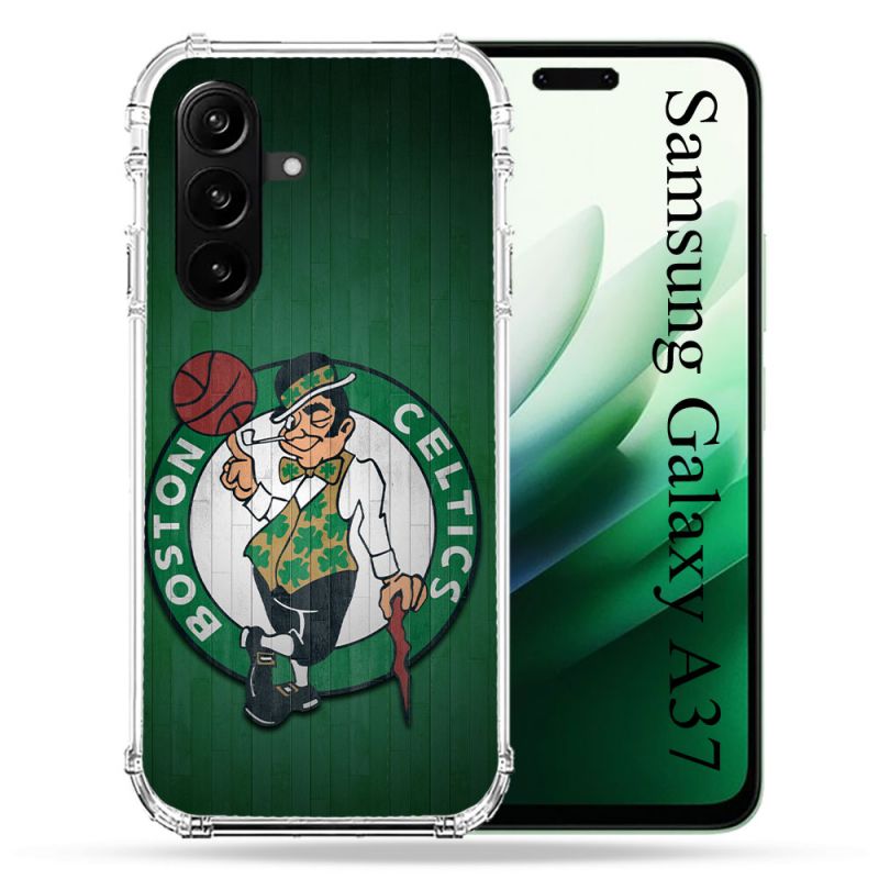 Coque Renforcée Pour Samsung Galaxy A37 5G Basket Boston Celtics