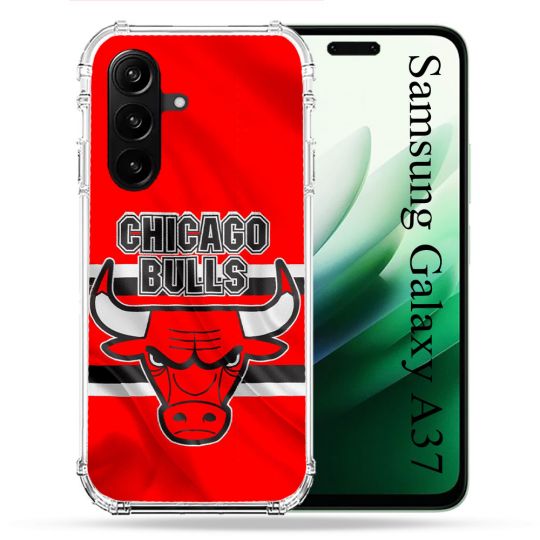 Coque Renforcée Pour Samsung Galaxy A37 5G Basket Chicago Bulls