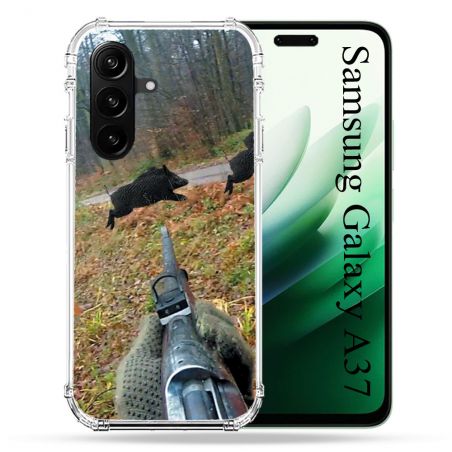 Coque Renforcée Pour Samsung Galaxy A37 5G Chasse Vision Tir