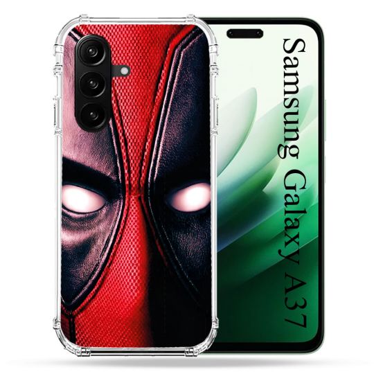 Coque Renforcée Pour Samsung Galaxy A37 5G Deadpool Yeux
