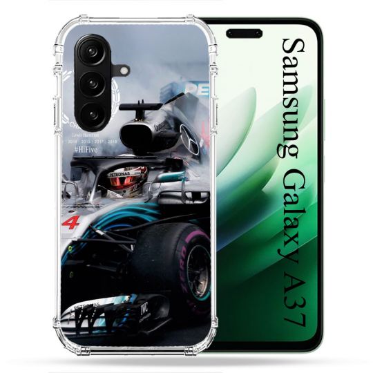 Coque Renforcée Pour Samsung Galaxy A37 5G Formule 1 F1 Mercedes Petronas