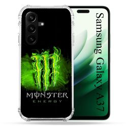 Coque Renforcée Pour Samsung Galaxy A37 5G Monster Energy Vert