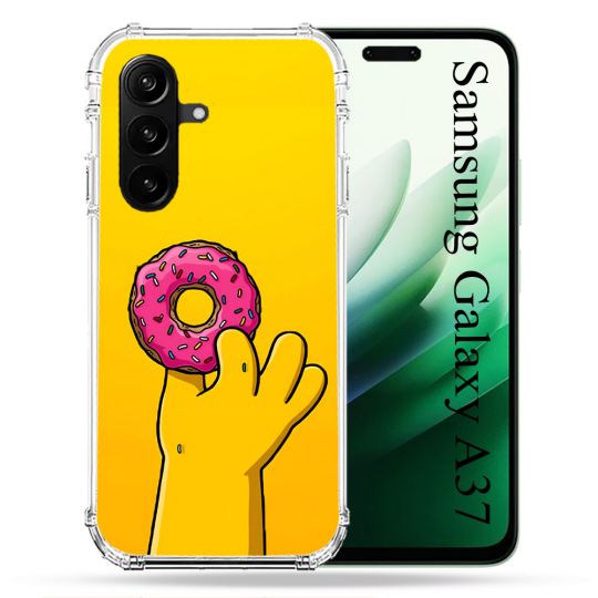 Coque Renforcée Pour Samsung Galaxy A37 5G Simpson Donuts