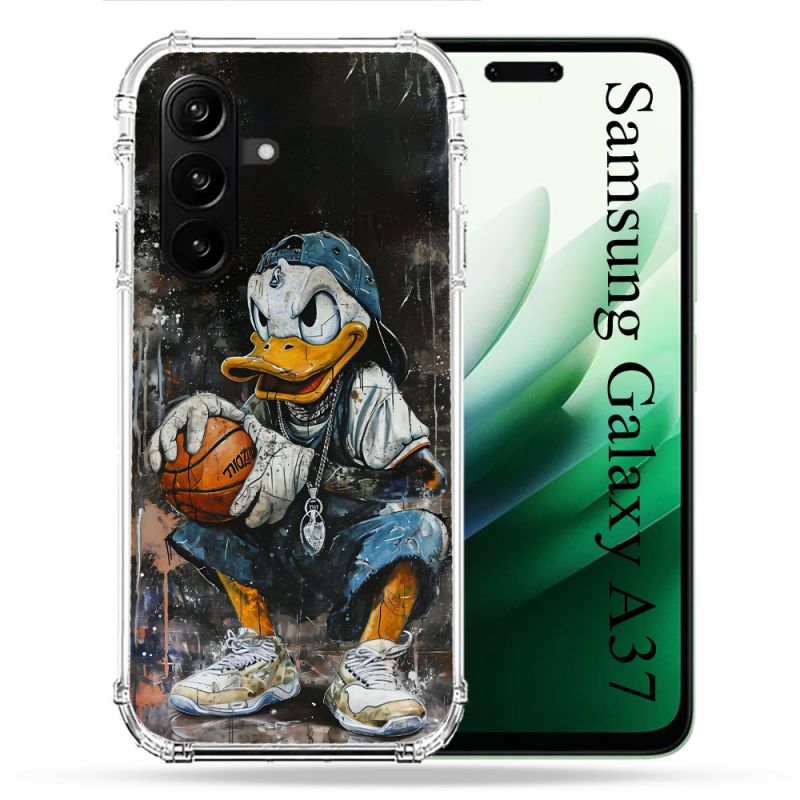 Coque Renforcée Pour Samsung Galaxy A37 5G Street Art Donald Duck