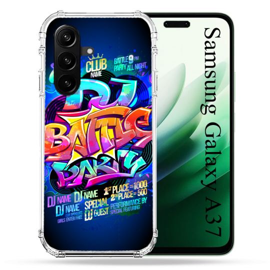 Coque Renforcée Pour Samsung Galaxy A37 5G Street Art Rap