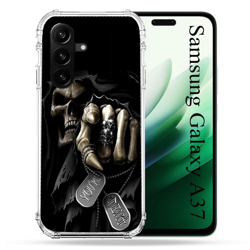 Coque Renforcée Pour Samsung Galaxy A37 5G Tete de Mort Your Next
