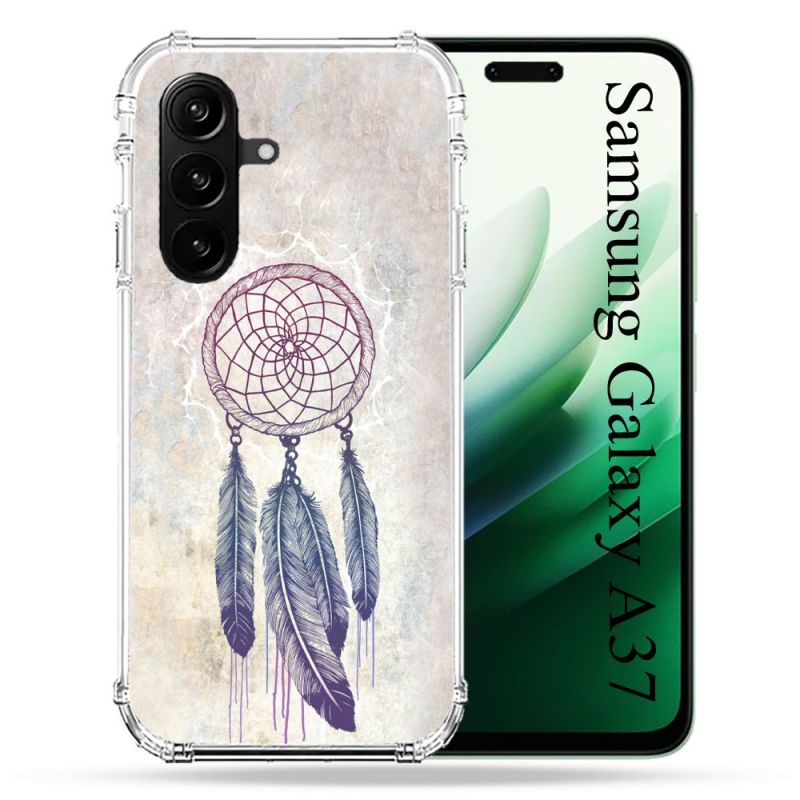 Coque Renforcée Pour Samsung Galaxy A37 5G Zen Attrape Reve Blanc
