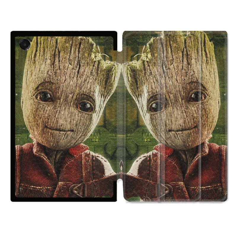 Housse Smart Cover Pour Galaxy Tab A11 Plus Groot Vert