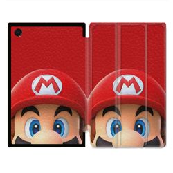 Housse Smart Cover Pour Galaxy Tab A11 Plus Mario Rouge