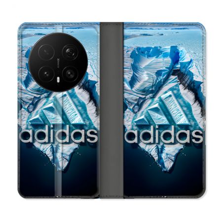 Housse Cuir Portefeuille Pour Honor Magic 8 Pro 5G Adidas Iceberg