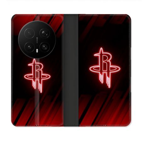 Housse Cuir Portefeuille Pour Honor Magic 8 Pro 5G Basket Houston Rockets