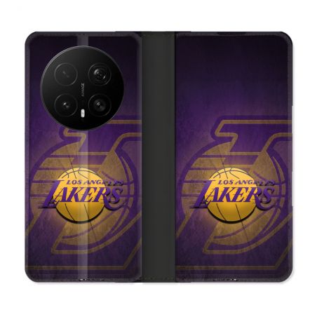 Housse Cuir Portefeuille Pour Honor Magic 8 Pro 5G Basket Los Angeles Lakers