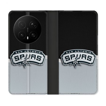Housse Cuir Portefeuille Pour Honor Magic 8 Pro 5G Basket San Antonio Spurs