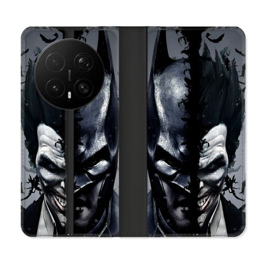 Housse Cuir Portefeuille Pour Honor Magic 8 Pro 5G Batman Joker