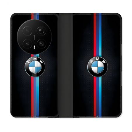 Housse Cuir Portefeuille Pour Honor Magic 8 Pro 5G BMW Logo