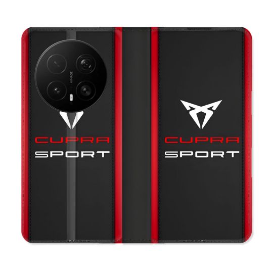 Housse Cuir Portefeuille Pour Honor Magic 8 Pro 5G Cupra