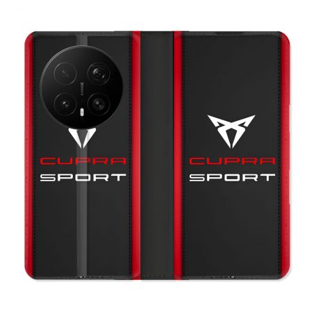 Housse Cuir Portefeuille Pour Honor Magic 8 Pro 5G Cupra