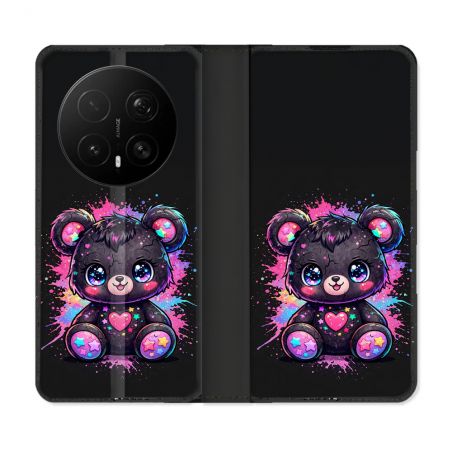 Housse Cuir Portefeuille Pour Honor Magic 8 Pro 5G Fantastique Kawaii Mignon