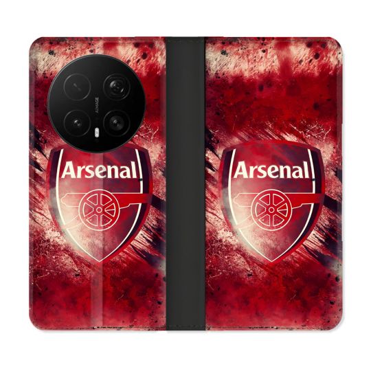 Housse Cuir Portefeuille Pour Honor Magic 8 Pro 5G Foot Arsenal