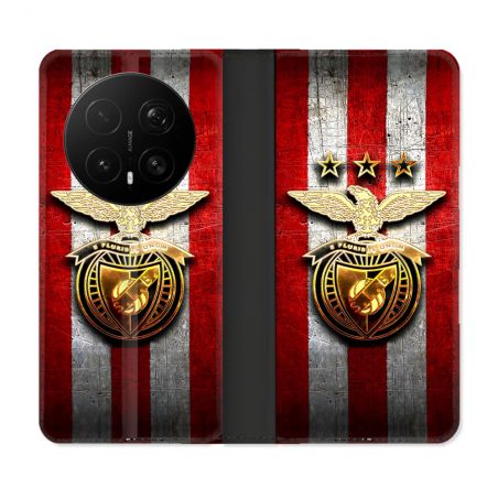 Housse Cuir Portefeuille Pour Honor Magic 8 Pro 5G Foot Benfica